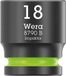 Wera 8790 B Impaktor-dop met 3/8\"-aandrijving, 18 x 30 mm - 05005509001
