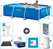 Intex Rechthoekig Frame Zwembad - 260 x 160 x 65 cm - Blauw