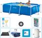 Intex Rechthoekig Frame Zwembad - 260 x 160 x 65 cm - Blauw