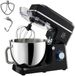 Merkloos Robot de cuisine - Batteur sur socle - 1400 W - 7,84 L - Noir