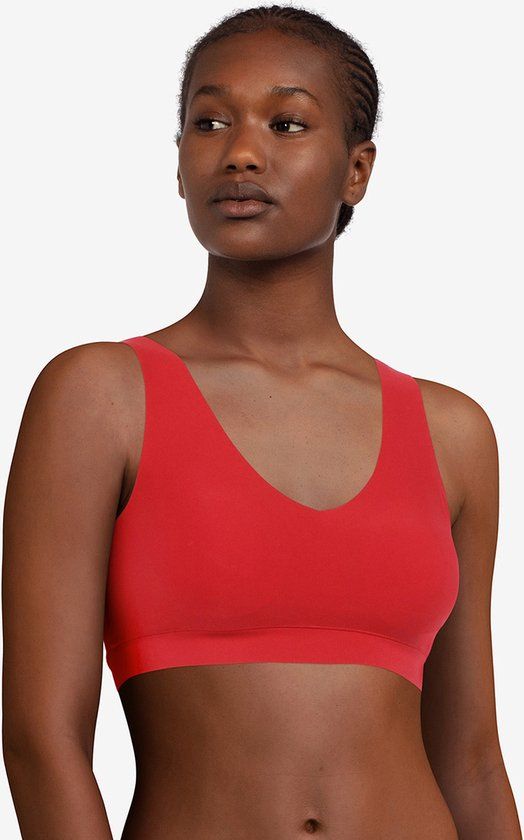 Chantelle Soft Stretch Padded Bralette - Rood