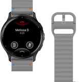 Just in Case Siliconen Bandje Grijs voor Garmin Venu 3 / 4 45mm