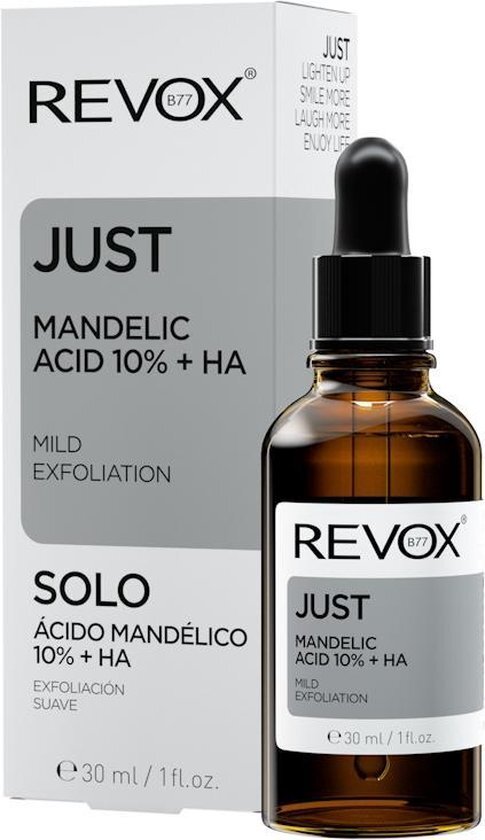 Revox Just Mandelic Acid 10% + HA Mild Exfoliation Serum 30ml.