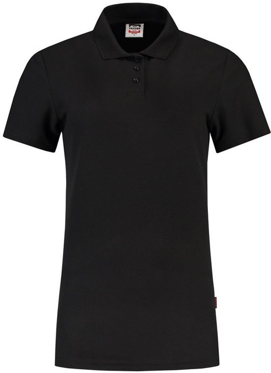 Tricorp Dames poloshirt - Casual - 201010 - Zwart - maat M