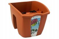Prosper Plast Kroon Bloempot, 24,2 x 27,8 x 20,1 cm, Terracotta