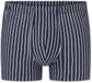 SCHIESSER 95/5 Boxer (1-pack) - Heren Short Biologisch Katoen Gestreept Blauw