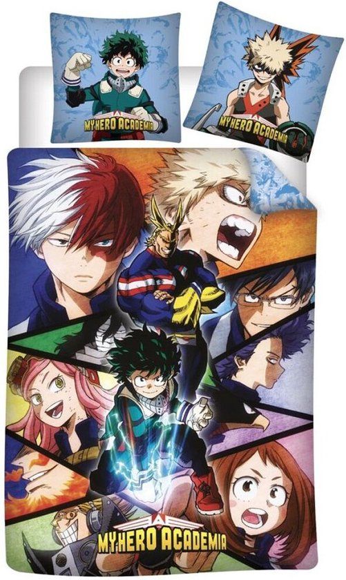 My Hero Academia Dekbedovertrek Quirk - Eenpersoons - Polyester