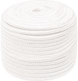 vidaXL Multifunctioneel touw 12 mm 50 m Wit PP