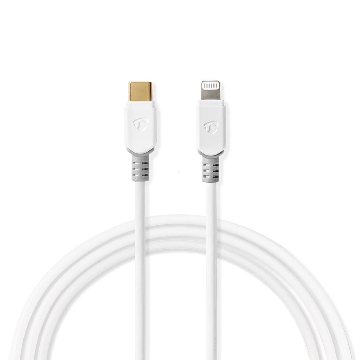 Nedis CCBW39650WT10 - USB-C Kabel - 1m - Wit
