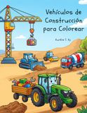 Vehículos de Construcción para Colorear