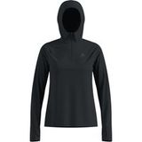 Odlo X-Alp Midlayer Hardloopshirt Dames - Zwart, Maat L