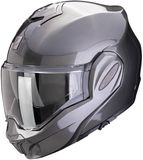 Scorpion Exo-Tech Evo Pro Solid Metallic grey Systeemhelm Maat XL