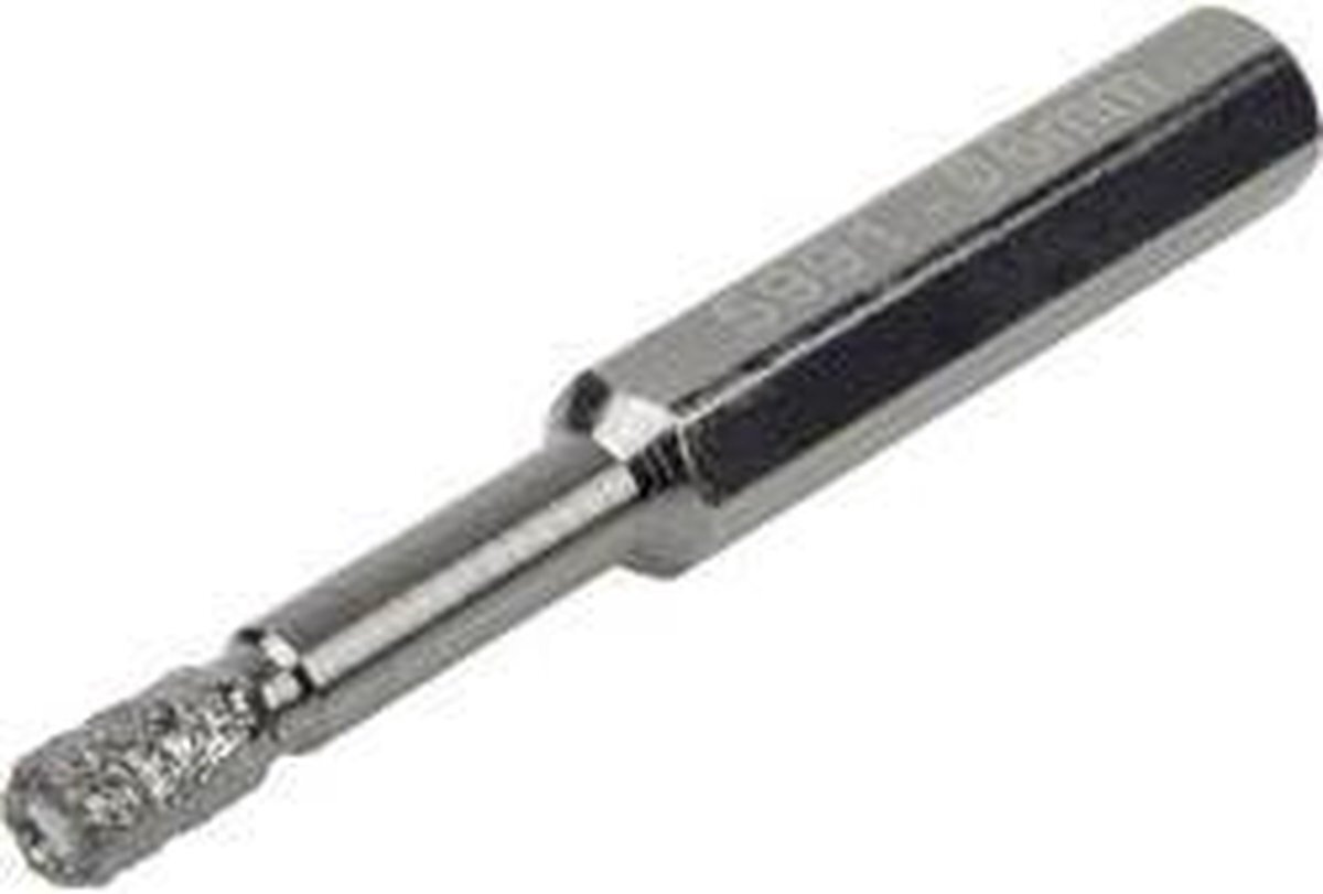 Wolfcraft 5991000 Diamant-Bohrer Ø 6 mm, Sechskant-Schaft, Schnitttiefe 40 mm, 1 V