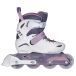 Powerslide Patins à roulettes Fille Jet Réglable (Blackberry - 35-38)