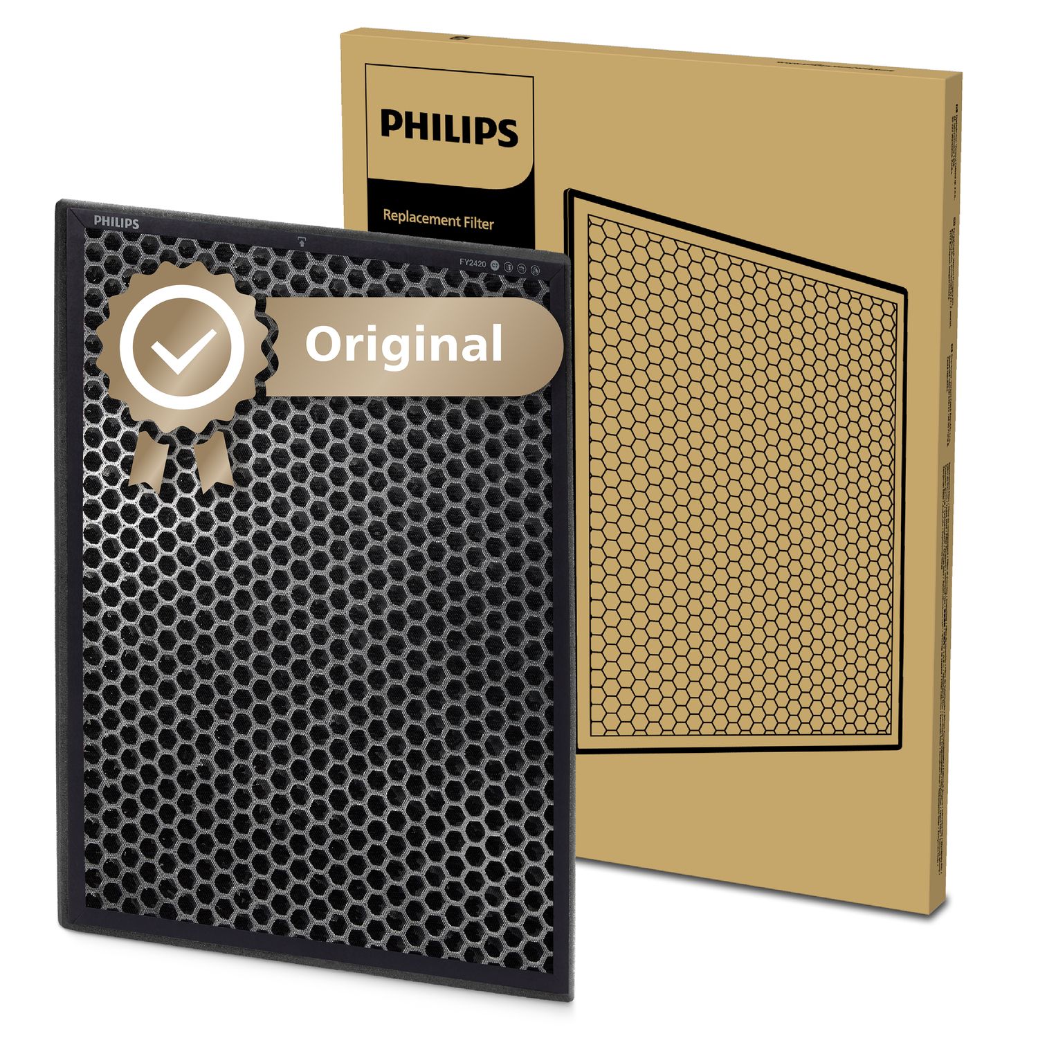 Philips FY2420/30 Active Carbon Filter for 2000 Series Air Purifiers - Black