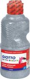Giotto Hobby verf - zilver - glitter - tube - 250 ml - glitterverf - plakkaatverf