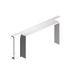 Unex 73423-2 U24X T-aftakking, wit, 40 mm hoogte x 110 mm breedte
