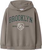NAME IT Sweatshirt donkerbeige / donkergroen