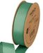 Halbach Recycled grosgrain lint, 25 mm x 25 m, saliegroen
