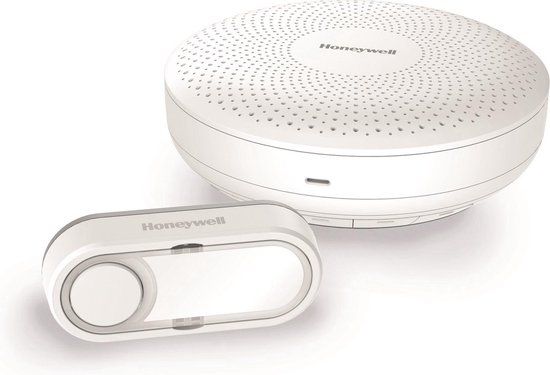 Honeywell Draadloze Deurbel - 150M - 4 Melodieën - Wit