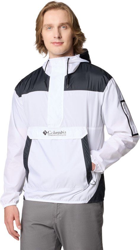 Columbia Challenger™ II Windbreaker Men's Outdoorjas - White, Black - XL
