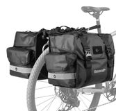 Merkloos Elzusha - ENJOHOS Achtertas voor Fiets, 40/50 Liter, Waterdicht