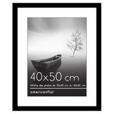 Americanflat 40x50 Posterlijst met Schokbestendig glas - Zwart