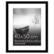 Americanflat 40x50 Posterlijst met Schokbestendig glas - Zwart