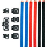 Tatonka Adult Loop Strap & Patch set klittenband, Assorti 300 x 20 mm