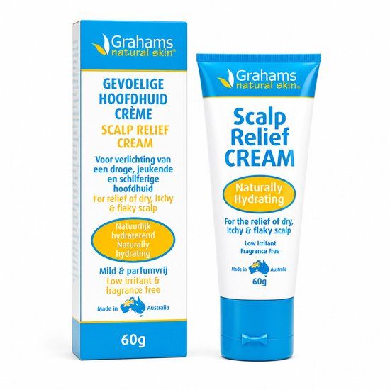 Grahams Shampoo Gevoelige Hoofdhuid 250 ml – Kalmerend & Hydraterend – Tegen Jeuk