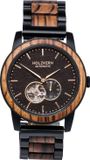 Holzkern montre homme, automatique, San Francisco, Zebrano/Érable