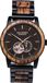 Holzkern montre homme, automatique, San Francisco, Zebrano/Érable
