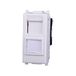 Elektronova Netwerkdoos RJ45 Cat.6 UTP wit compatibel Vimar Plana 2356