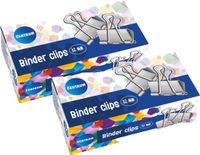 Centrum Papierklem - 48 stuks - 32 mm - Metaal - Zilver