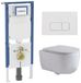Geberit QeramiQ Dely Swirl Toiletset - Geberit