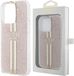 Guess - IML - 4G Gold Stripe hoesje pour iPhone 14 Pro Max - Rose