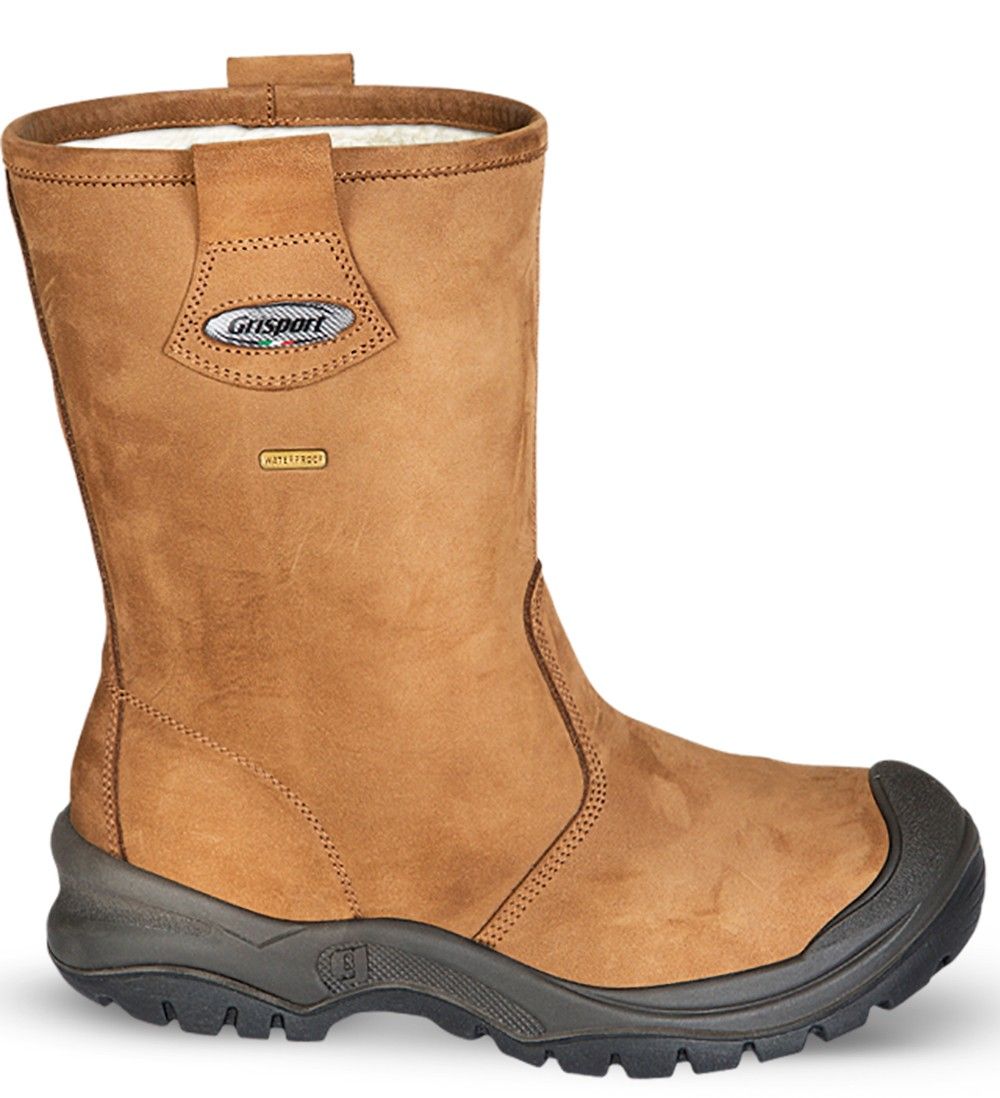 Grisport 72707C+Wool laars Bruin nubuck waterproof S3 - 8713458320416