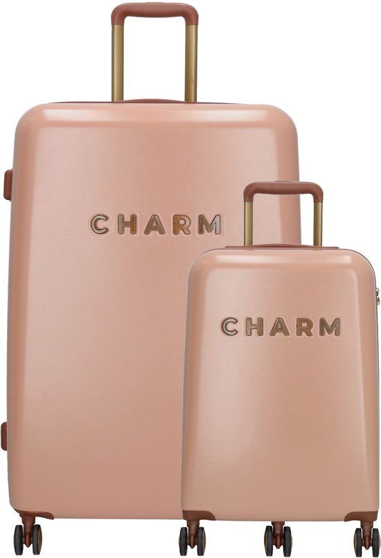Charm London Capetown Kofferset 20-28 Inch Roze