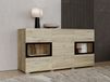 Commode BABEL 2 portes et 3 tiroirs sanremo avec éclairage