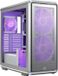 Cooler Master MasterFrame 600 Mesh Argent ARGB, E-ATX, châssis ouvert, radiateur 420mm, USB 3.2