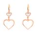 ORPHELIA ZO-7383 Hangende oorbellen voor dames, 925 sterling zilver, zirkonia