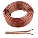 Luidsprekerkabel SeKi Luidsprekerkabel 2 x 0,75 mm² 10 m transparant CCA audiokabel