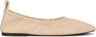 Kazar Studio Ballerina's van beige leer met elastiek aan de bovenkant