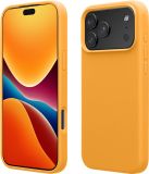 kwmobile telefoonhoesje geschikt voor Apple iPhone 17 Pro Max - Hoesje met siliconen coating - Smartphone case in mango