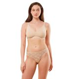 Triumph Amourette Minimizer Beha Zonder Beugel Beige