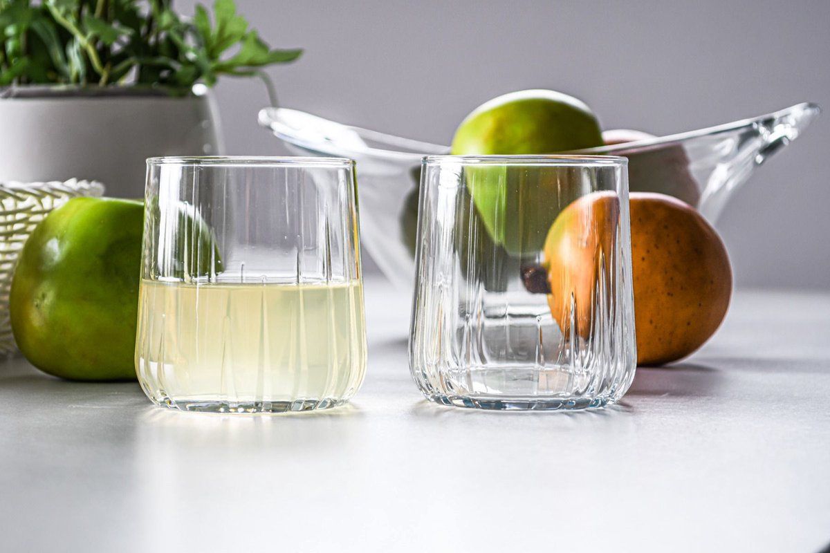 Pasabahce Leia - Waterglazen - Set van 3 - 265 ml - Transparant