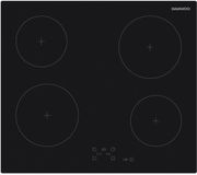 Daewoo BH6VTF27BNM Plaque vitrocéramique - 4 zones - 60 cm - Noir