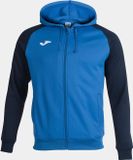 Joma Academy IV Jas Met Kap Kinderen - Royal / Marine | Maat: 104