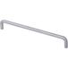 Gedotec GEOS 10 Poignée de meuble en acier inoxydable brossé, courbe, Ø 10 mm, 746 x 10 x 736 mm
