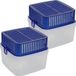 Merkloos / Sans marque Koopman International 2x Vocht vangers / Vocht ont trekkers inclusief extra navulling - 1800 ml - Vochtopnemer - Anti vocht